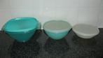 Tupperware schalen / bakjes, Huis en Inrichting, Keuken | Tupperware, Ophalen of Verzenden, Zo goed als nieuw, Wit, Schaal