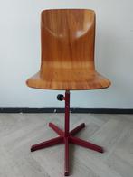 Vintage Pagholz draaibare bureaustoelen Jaren '60, Huis en Inrichting, Gebruikt, Bruin, Vintage, Ophalen of Verzenden