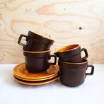 Vintage Huizen Holland Blaricum set kop en schotels, Keramiek, Ophalen of Verzenden, Zo goed als nieuw, Nvt