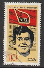 DDR 1971 1676 Partijdag SED 10p, Gest, Ophalen of Verzenden, DDR, Gestempeld