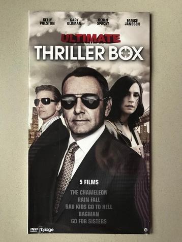 Ultimate Thriller box 5 films NIEUW in folie beschikbaar voor biedingen
