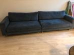 4-zits bank van The Sofa Company – blauwe ribstof, Huis en Inrichting, Banken | Sofa's en Chaises Longues, Ophalen, 250 tot 300 cm