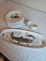 Porcelaines de Sologne - Borden & Grote Schaal, Huis en Inrichting, Ophalen, Gebruikt, Bord(en), Overige stijlen