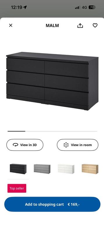 IKEA Malm ladekast - afbeelding 5