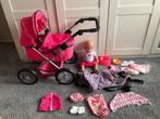 Baby Born Pop met Buggy & Accessoires, Kinderen en Baby's, Speelgoed | Poppen, Ophalen, Gebruikt, Babypop