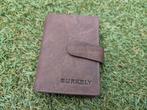 Burkely pasjes houder, boekje, Sieraden, Tassen en Uiterlijk, Portemonnees, Ophalen of Verzenden, Zo goed als nieuw, Zwart