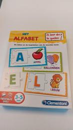 het alfabet NL/EN van clementoni., Ophalen of Verzenden, Zo goed als nieuw, Taal en Lezen