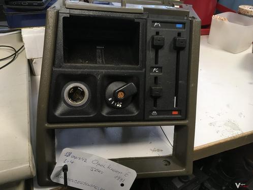 Opel Kadett E '91 Kachelbedieningspaneel, Auto-onderdelen, Dashboard en Schakelaars, Gebruikt, Ophalen of Verzenden