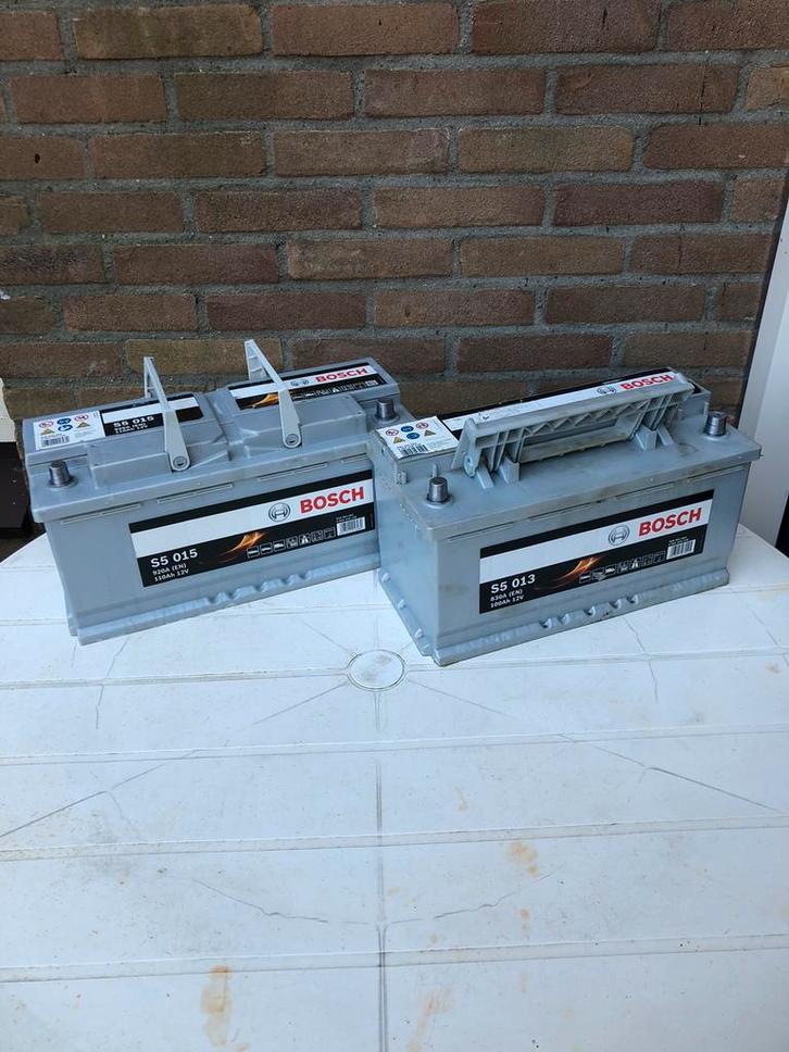 Grote goede startaccu’s auto/busje BOSCH 100Ah/BOSCH 110Ah, Auto-onderdelen, Accu's en Toebehoren, Gebruikt, Ophalen of Verzenden
