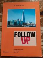 Follow Up Engels vocabulaire 4/5 havo, Boeken, Gelezen, Dr. Piet van der Voort, Ophalen of Verzenden, Alpha
