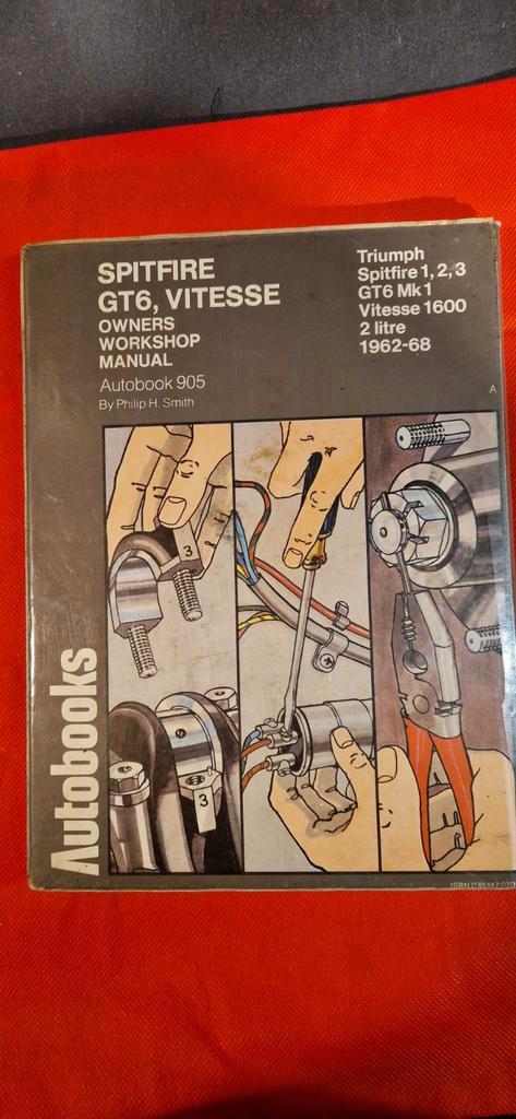 Triumph Spitfire GT6 Vitesse Werkplaatshandboek, Auto diversen, Handleidingen en Instructieboekjes, Ophalen of Verzenden