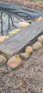 Vijver met stenen rand steen 150 cm breed en een van 125 cm, Tuin en Terras, Ophalen of Verzenden