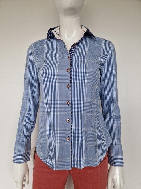 Betty Barclay blouse. Maat 34, Blauw/wit., Kleding | Dames, Blouses en Tunieken, Zo goed als nieuw, Maat 34 (XS) of kleiner, Blauw