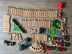 Hele uitgebreide houten treinrails. Brio lidl ikea., Kinderen en Baby's, Speelgoed | Houten speelgoed, Ophalen of Verzenden, Gebruikt