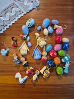Vintage Paasdecoratie Houten Hangers & Figuurtjes, Gebruikt, N.v.t., N.v.t., Ophalen of Verzenden
