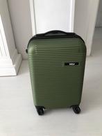 Gusta reistrolley legergroen  49 x 32 cm, Ophalen, Gebruikt, Hard kunststof, Minder dan 50 cm