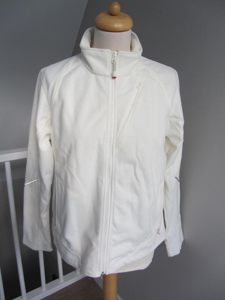 Icepeak vest 42, ecru, winddicht, rits, zakken rits, z.g.a.n, Kleding | Dames, Truien en Vesten, Zo goed als nieuw, Maat 42/44 (L)