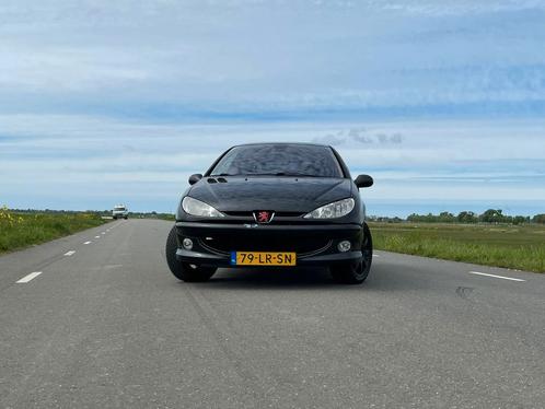 Peugeot 206 2.0 GTI 16V 3D 2003 Zwart, Auto's, Peugeot, Particulier, Benzine, E, Hatchback, Handgeschakeld, Origineel Nederlands