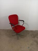 Vintage Fana D3 bureaustoel nieuw rood Manchester rib, Ophalen of Verzenden, Zo goed als nieuw