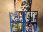 THE FAST AND FURIOUS Blue-ray dvds 5 stuks, Cd's en Dvd's, Ophalen of Verzenden, Zo goed als nieuw, Actie