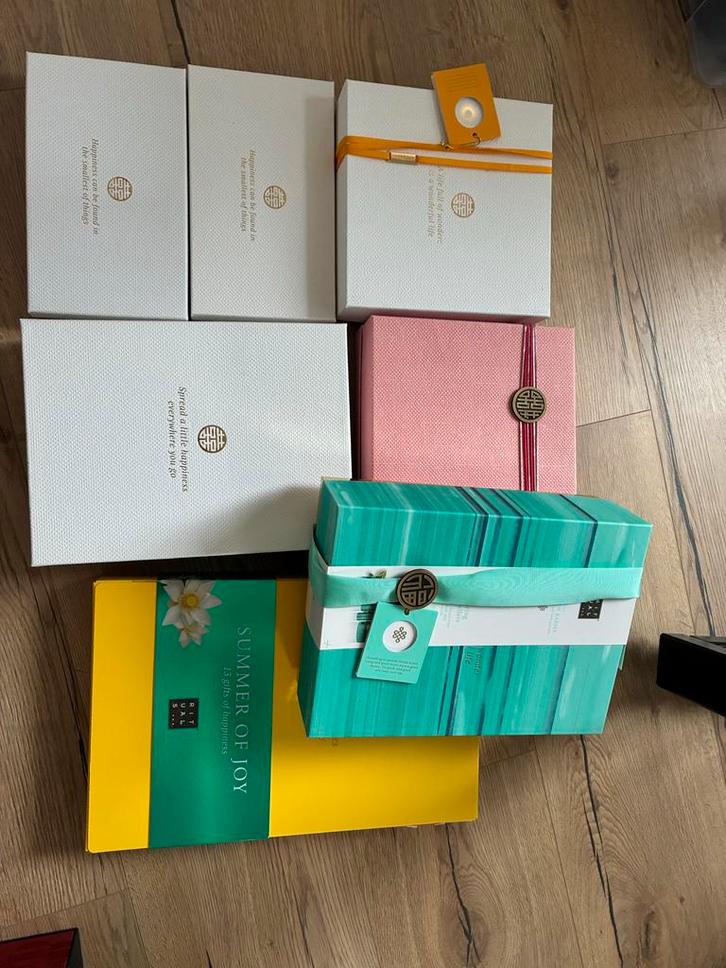 Rituals Boxen - Diverse Collectie, Huis en Inrichting, Woonaccessoires | Overige, Gebruikt, Ophalen of Verzenden