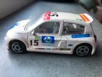 Bburago Renault Clio Trophy rallye auto - 1:43, Ophalen of Verzenden, Gebruikt, Auto, Overige merken
