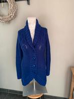 Esprit Gebreid Vest - Maat XL, Ophalen of Verzenden, Zo goed als nieuw, Maat 46/48 (XL) of groter, Blauw