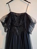 Elegante gelegenheid jurk maat 44/46, Zwart, Maat 46/48 (XL) of groter, Ophalen of Verzenden, Zo goed als nieuw