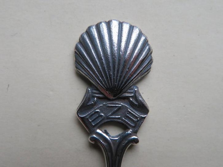 Verzilverd Gero lepeltje Kokkel / Schelp, Antiek en Kunst, Antiek | Bestek, Verzenden