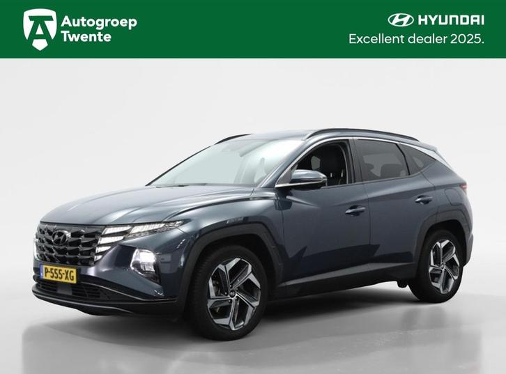Hyundai Tucson 1.6 T-GDI HEV Premium | Leder | Navigatie | S, Auto's, Hyundai, Bedrijf, Tucson, ABS, Adaptieve lichten, Adaptive Cruise Control