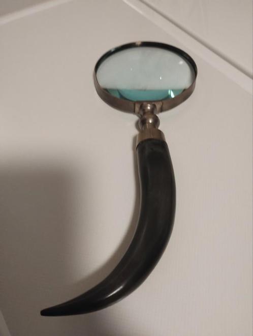 Antiek vergrootglas, Hobby en Vrije tijd, Vergrootglazen, Loepen en Loeplampen, Gebruikt, Vergrootglas of Loep, Ophalen of Verzenden