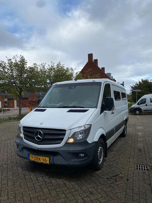 Mercedes-Benz Sprinter 316 bluetech automaat wit - Euro 6, Auto's, Bestelauto's, Particulier, Airbags, Airconditioning, Alarm