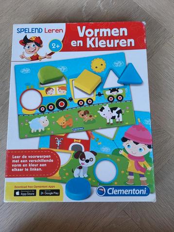 Vormen en kleuren Clementoni beschikbaar voor biedingen