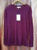 IRO nieuwe bordeauxrode dunne trui shirt 100% linnen S M, Nieuw, Ophalen of Verzenden, Maat 36 (S), IRO