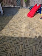 Tuintegels gratis op te halen., Tuin en Terras, Ophalen, Gebruikt, 10 m² of meer, Beton