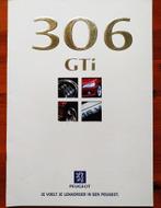 Peugeot 306 GTI brochure folder 1997, Peugeot, Ophalen of Verzenden, Zo goed als nieuw