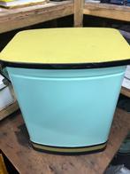 Brabantia prullenbak met boord, Overige materialen, Gebruikt, 50 tot 75 cm, Ophalen of Verzenden