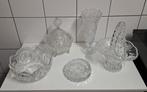 5 delig kristal tafelset, Antiek en Kunst, Antiek | Glas en Kristal, Ophalen of Verzenden