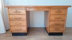 Vintage massief houten bureau, Ophalen