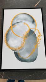 Schiderij met zwarte kader .Maat 600x420 mm., Ophalen