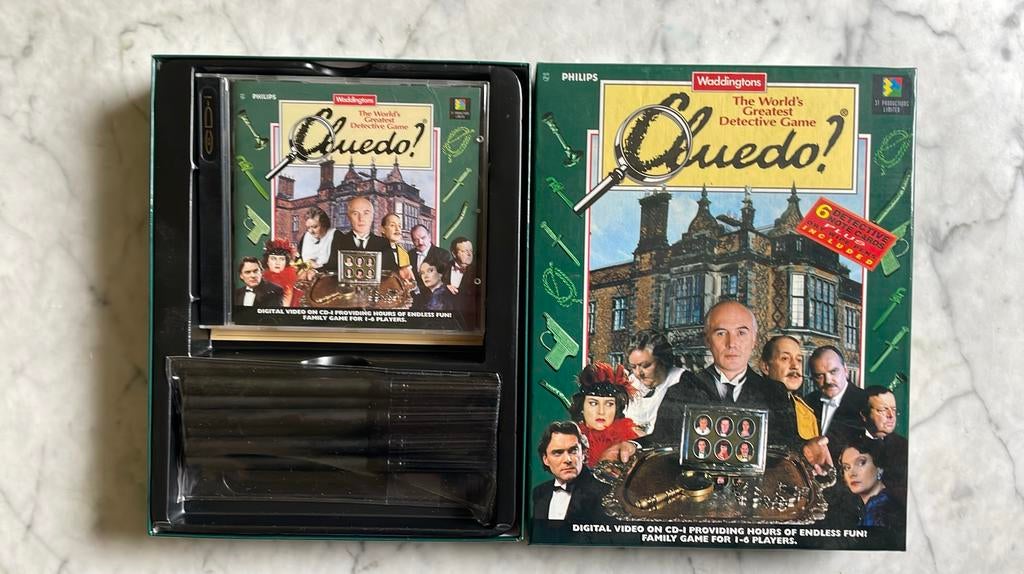 CDI Cluedo, 1 speler, Ophalen of Verzenden, Zo goed als nieuw, Vanaf 3 jaar