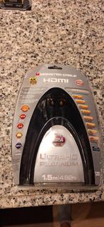 monster HDMI kabel 4k HDR, Ophalen of Verzenden, Nieuw, Minder dan 2 meter, HDMI-kabel