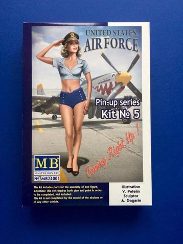 masterbox 24005 Pin up Patty 1/24 USAF beschikbaar voor biedingen