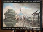 Gezicht op Leiden - De Zeven Singels, Ophalen, 17e en 18e eeuw, Gelezen