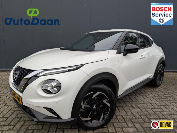 Nissan Juke 1.0 DIG-T N-Connecta | Dealer onderhouden | Appl, Auto's, Nissan, Bedrijf, Te koop, Juke, ABS, Achteruitrijcamera