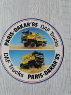 sticker DAF Trucks PARIS - DAKAR '85, Ophalen of Verzenden, Zo goed als nieuw, Auto of Motor