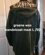 wax coat maat L, Ophalen of Verzenden, Zo goed als nieuw, Maat 48/50 (M), Groen