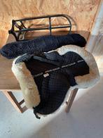 Luxe wollen zadeldekje, single & zadelbeugel, Ophalen