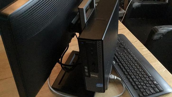Complete computer set Dell Optiplex790 / monitor/ toetsebord, Computers en Software, Desktop Pc's, Gebruikt, 2 tot 3 Ghz, SSD