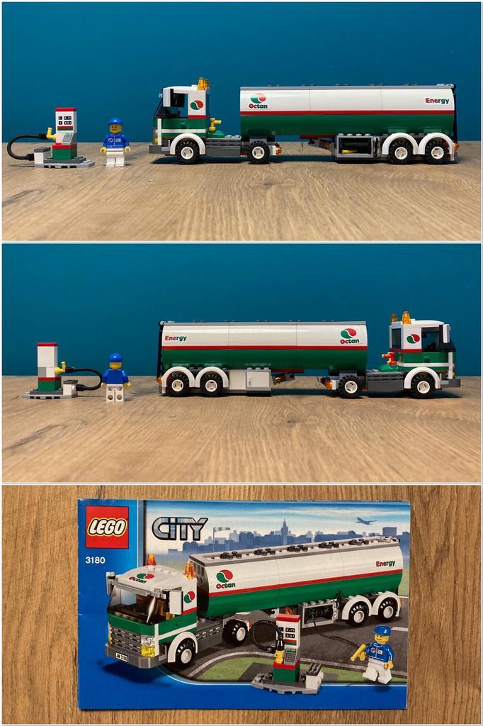 Lego City 3180 Tank Truck, Kinderen en Baby's, Speelgoed | Duplo en Lego, Gebruikt, Ophalen